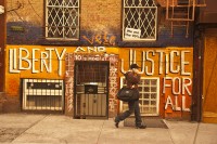 NY- Graffiti on Bowery and the Lower East Side