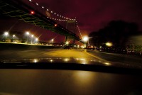 NY- Randalls Island Night Shots from my car