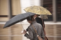 NY- Lincoln Center in the Rain