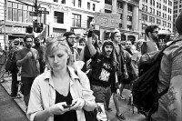 NY- The Occupy Wall Street 1st Birthday Party Begins