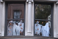 NY- The West 69th Street Halloween Decorations Survive Sandy