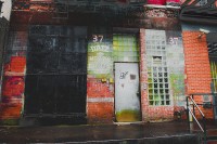 NY- Tribeca Windows and Graffiti