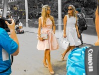 NY- Paris and Nicky Hilton in First and Second Person
