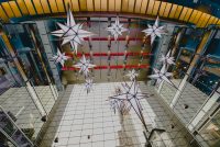NY- Time Warner Center Christmas Lights 2016